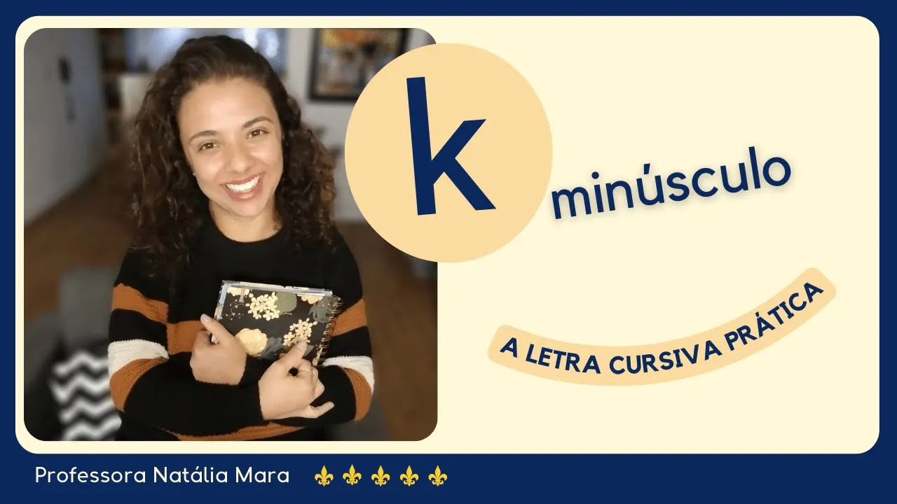 Como fazer a letra k minúscula?