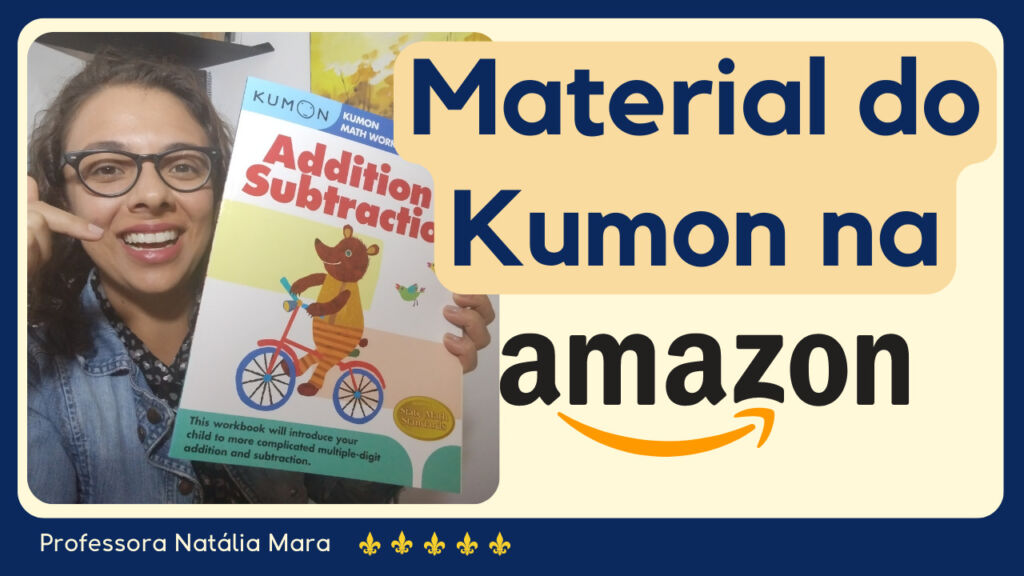 Materiais do Kumon na Amazon