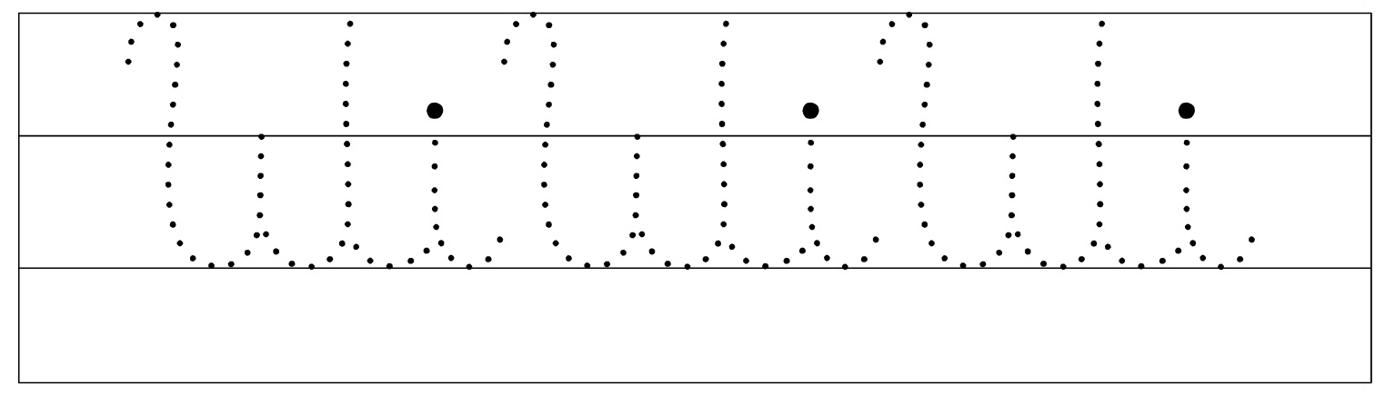 treino para letra W cursiva Maiúscula